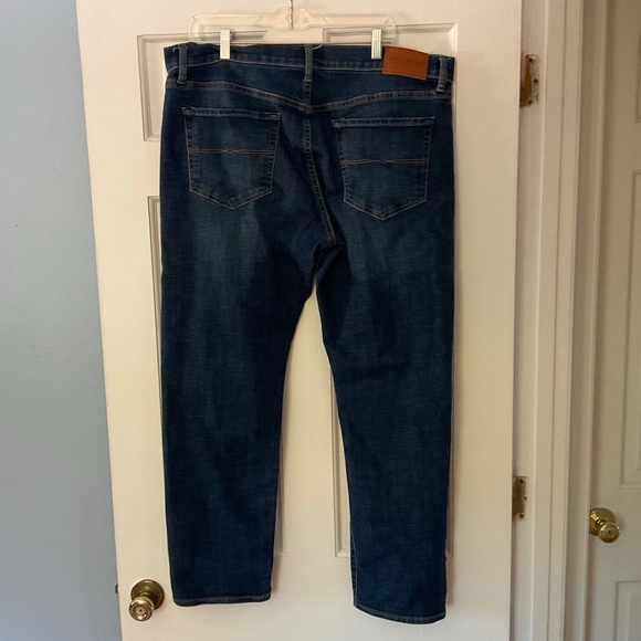 Lucky Brand 121 Slim Straight Jeans Dark Wash Blue Mens Size 38 x 30 - Picture 7 of 11